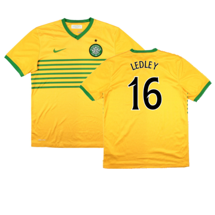 Celtic 2013-14 Away Shirt (Sponsorless) (XL Boys) (Good) (Ledley 16)