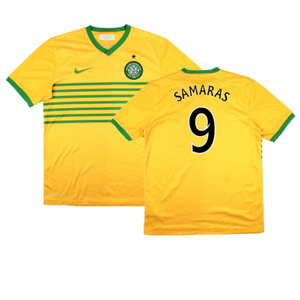 Celtic 2013-14 Away Shirt (Sponsorless) (XL Boys) (Good) (Samaras 9)_0