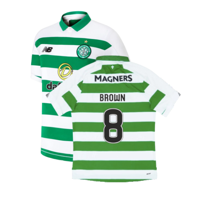 Celtic 2019-20 Home Shirt (Excellent) (Brown 8)