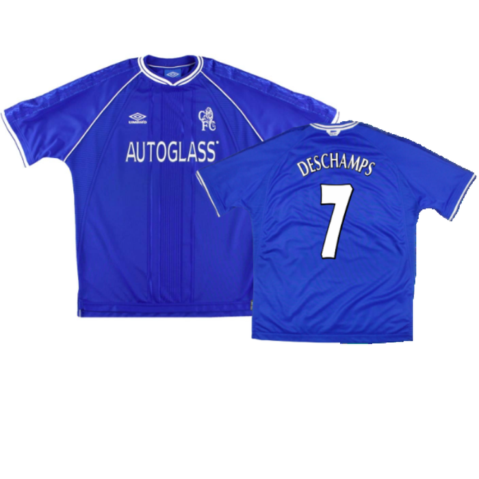 Chelsea 1999-01 Home (XL) (Excellent) (Deschamps 7)