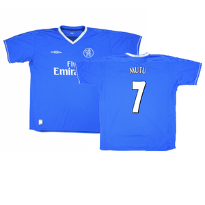 Chelsea 2003-05 Home Shirt (Excellent) (Mutu 7)_0