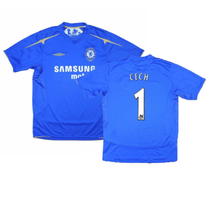 Chelsea 2005-06 Home (XL)  (Cech 1) (Excellent)_0