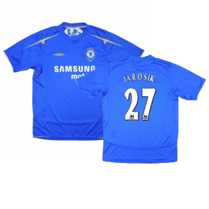 Chelsea 2005-06 Home (XL)  (Jarosik 27) (Excellent)_0