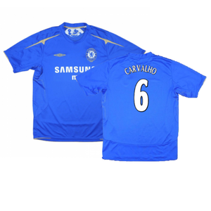 Chelsea 2005-06 Home Shirt (3XL) (Mint) (Carvalho 6)_0