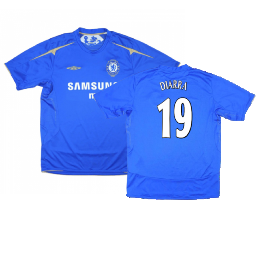 Chelsea 2005-06 Home Shirt (XL Boys) (Very Good) (Diarra 19)_0