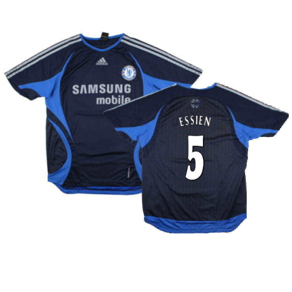Chelsea 2006-07 Adidas Training Shirt (L) (Essien 5) (Excellent)_0