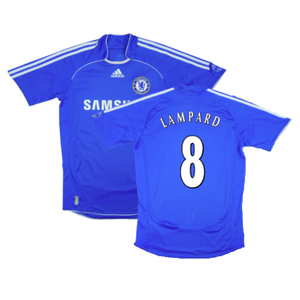 Chelsea 2006-08 Home Shirt (L) (LAMPARD 8) (Very Good)_0