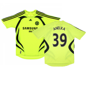 Chelsea 2007-08 Away Shirt (XXL) (Very Good) (Anelka 39)_0