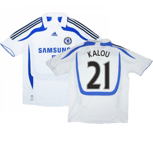 Chelsea 2007-08 Third Shirt (M) (Good) (Kalou 21)_0