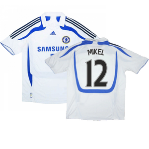 Chelsea 2007-08 Third Shirt (M) (Good) (Mikel 12)_0