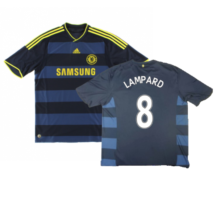 Chelsea 2009-10 Away Shirt (L) (Excellent) (Lampard 8)