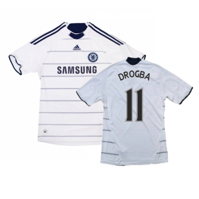 Chelsea 2009-10 Third Shirt (S) (Excellent) (Drogba 11)