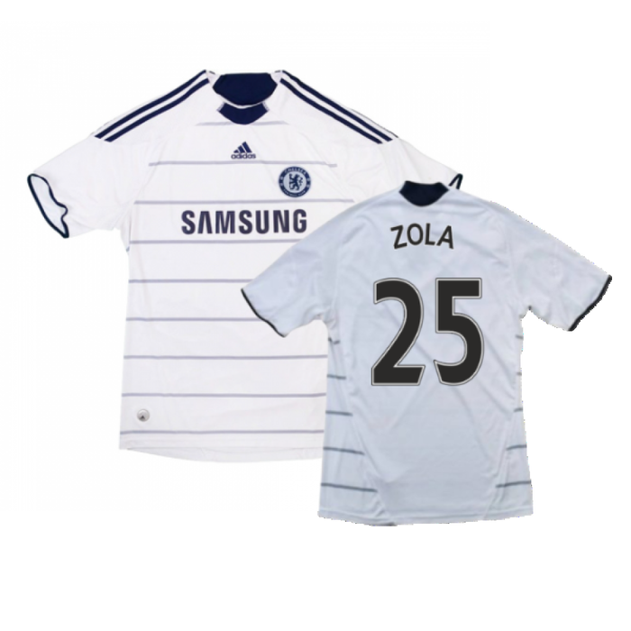 Chelsea 2009-10 Third Shirt (S) (Excellent) (Zola 25)