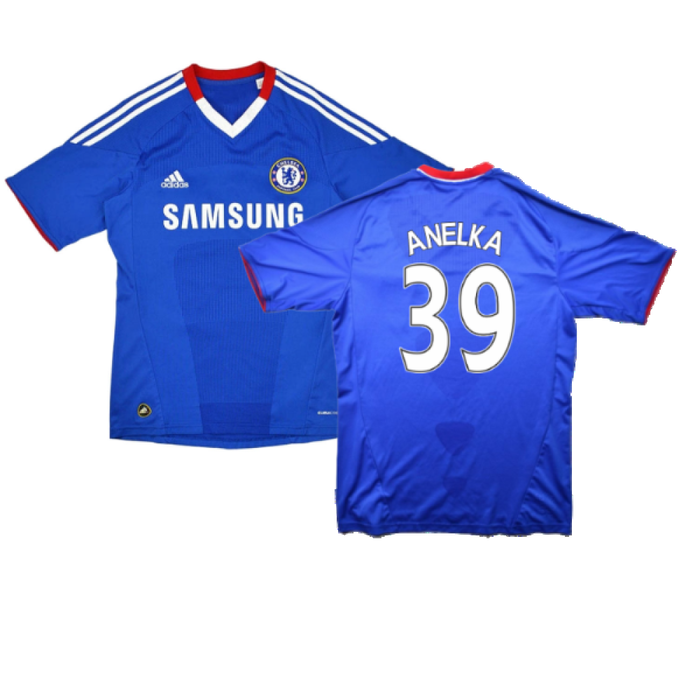 Chelsea 2010-11 Home Shirt (Very Good) (Anelka 39)