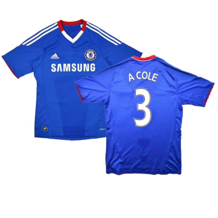 Chelsea 2010-2011 Home Shirt (XL) (Good) (A Cole 3)