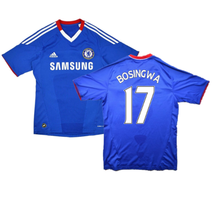 Chelsea 2010-2011 Home Shirt (XL) (Good) (Bosingwa 17)