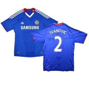 Chelsea 2010-2011 Home Shirt (XS) (Ivanovic 2) (Excellent)_0