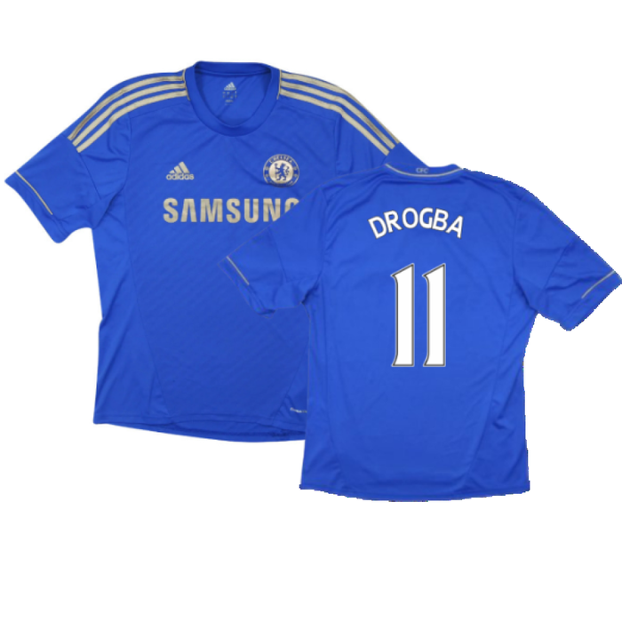 Chelsea 2012-13 Home Shirt (S) (Very Good) (Drogba 11)