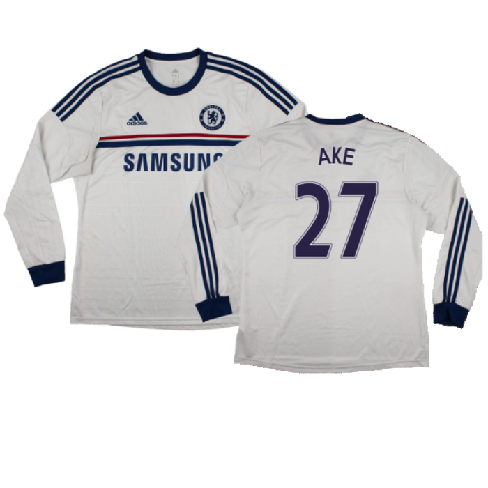 Chelsea 2013-14 Long Sleeve Away Shirt (L) (Very Good) (Ake 27)