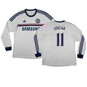 Chelsea 2013-14 Long Sleeve Away Shirt (L) (Very Good) (Oscar 11)_0