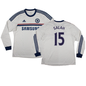 Chelsea 2013-14 Long Sleeve Away Shirt (L) (Very Good) (Salah 15)_0