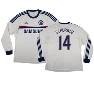 Chelsea 2013-14 Long Sleeve Away Shirt (L) (Very Good) (Schurrle 14)_0