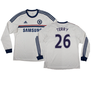 Chelsea 2013-14 Long Sleeve Away Shirt (L) (Very Good) (Terry 26)_0