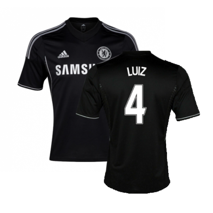 Chelsea 2013-14 Third Shirt (S) (Mint) (Luiz 4)