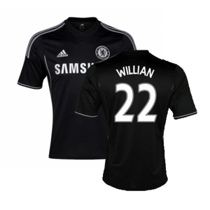 Chelsea 2013-14 Third Shirt (S) (Mint) (Willian 22)_0