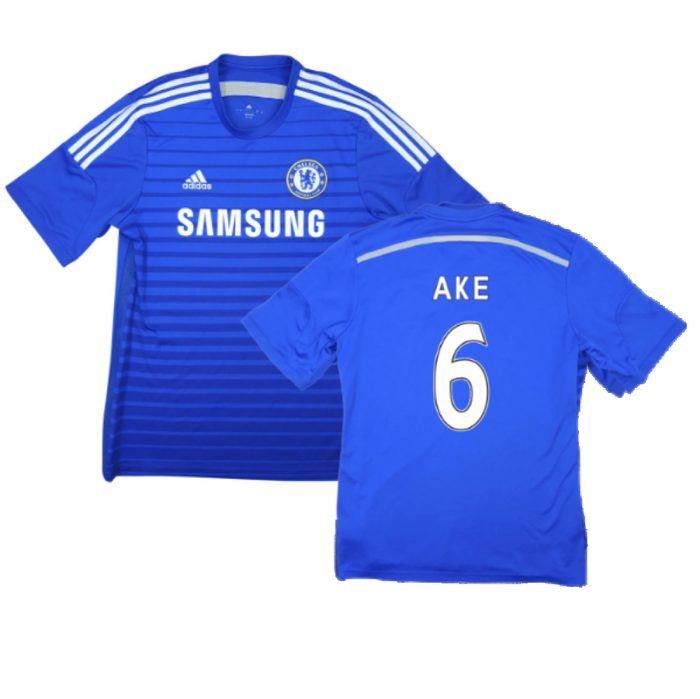 Chelsea 2014-15 Home Shirt (XL) (Ake 6) (Good)