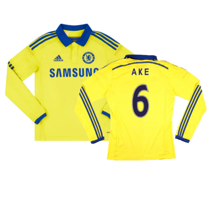 Chelsea 2014-15 Long Sleeve Away Shirt (S) (Excellent) (Ake 6)