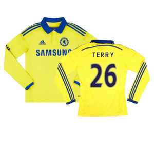 Chelsea 2014-15 Long Sleeve Away Shirt (L) (Very Good) (Terry 26)_0