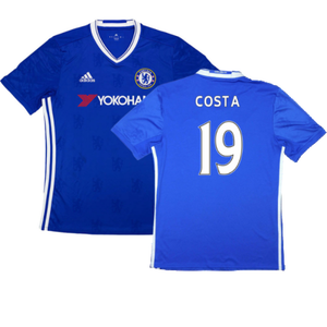 Chelsea 2016-17 Home Shirt (S) (Excellent) (Costa 19)_0