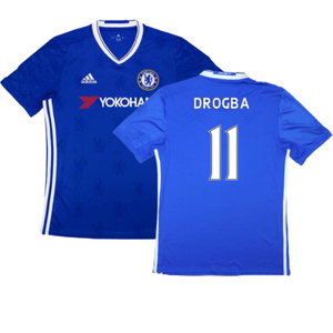 Chelsea 2016-17 Home Shirt (S) (Mint) (DROGBA 11)_0