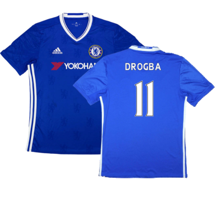 Chelsea 2016-17 Home Shirt (S) (Excellent) (DROGBA 11)