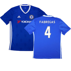 Chelsea 2016-17 Home Shirt (XL) (Good) (Fabregas 4)_0