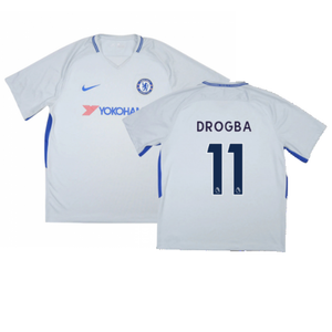 Chelsea 2017-18 Away Shirt (XLB) (Very Good) (Drogba 11)_0