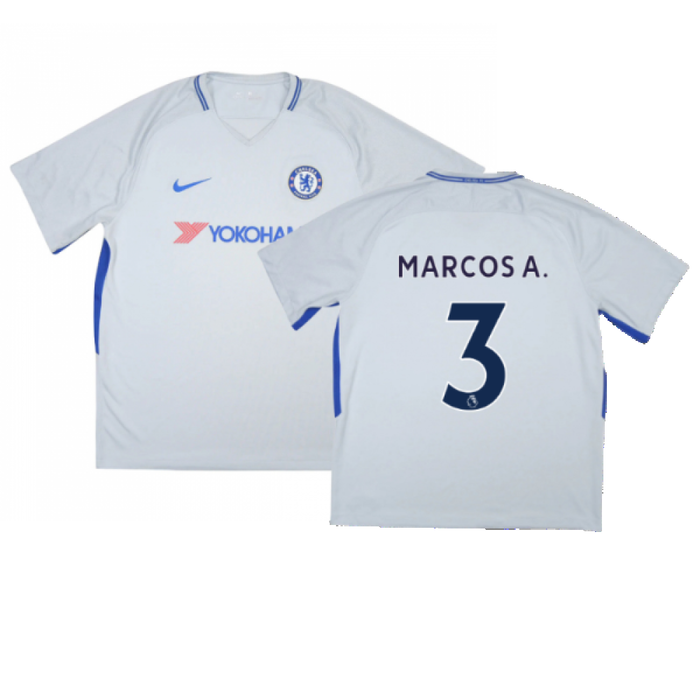 Chelsea 2017-18 Away Shirt (Very Good) (Marcos A. 3)