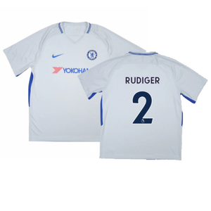 Chelsea 2017-18 Away Shirt (Very Good) (Rudiger 2)_0