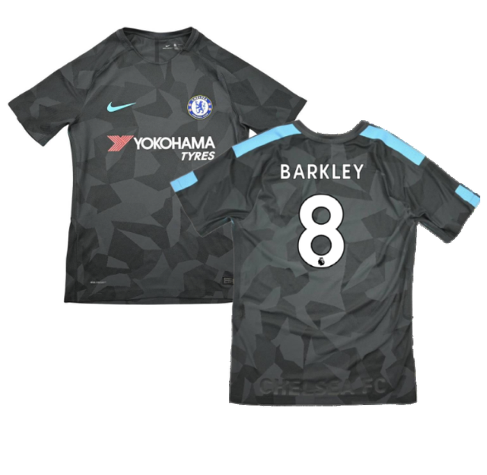 Chelsea 2017-18 Third Shirt (S) (Excellent) (Barkley 8)