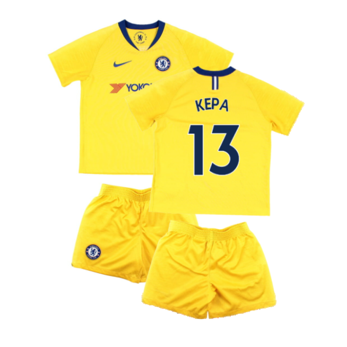 Chelsea 2018-19 Away Mini Kit (4-5y) (Kepa 13) (Very Good)