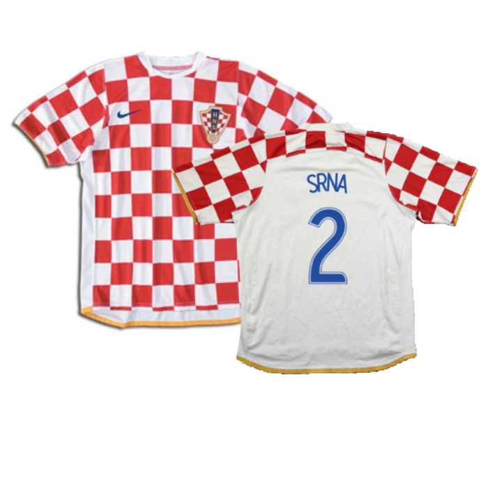 Croatia 2006-08 Away Shirt (S) (Very Good) (Srna 2)