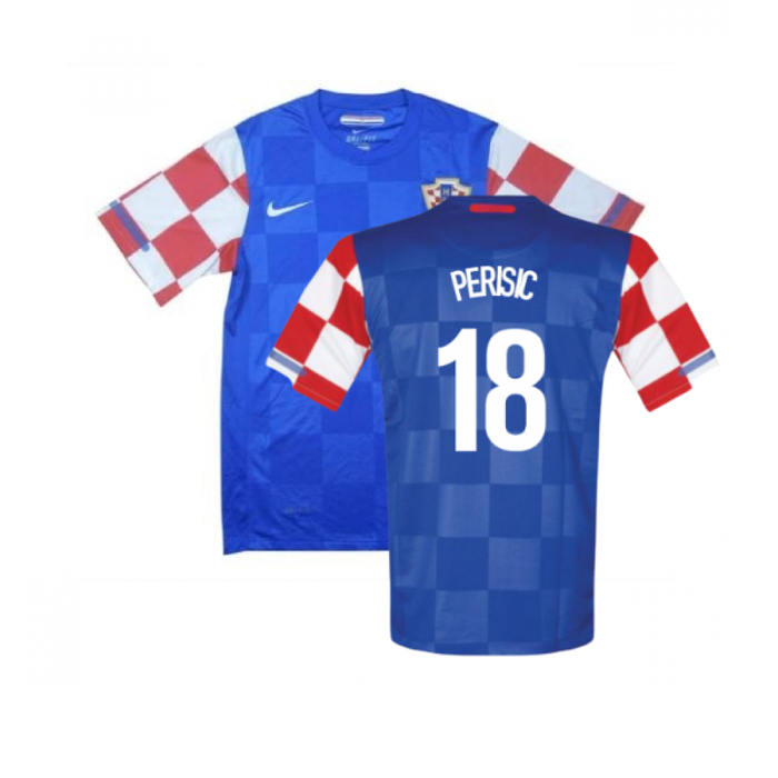 Croatia 2010-12 Away Shirt (S) (Mint) (Perisic 18)