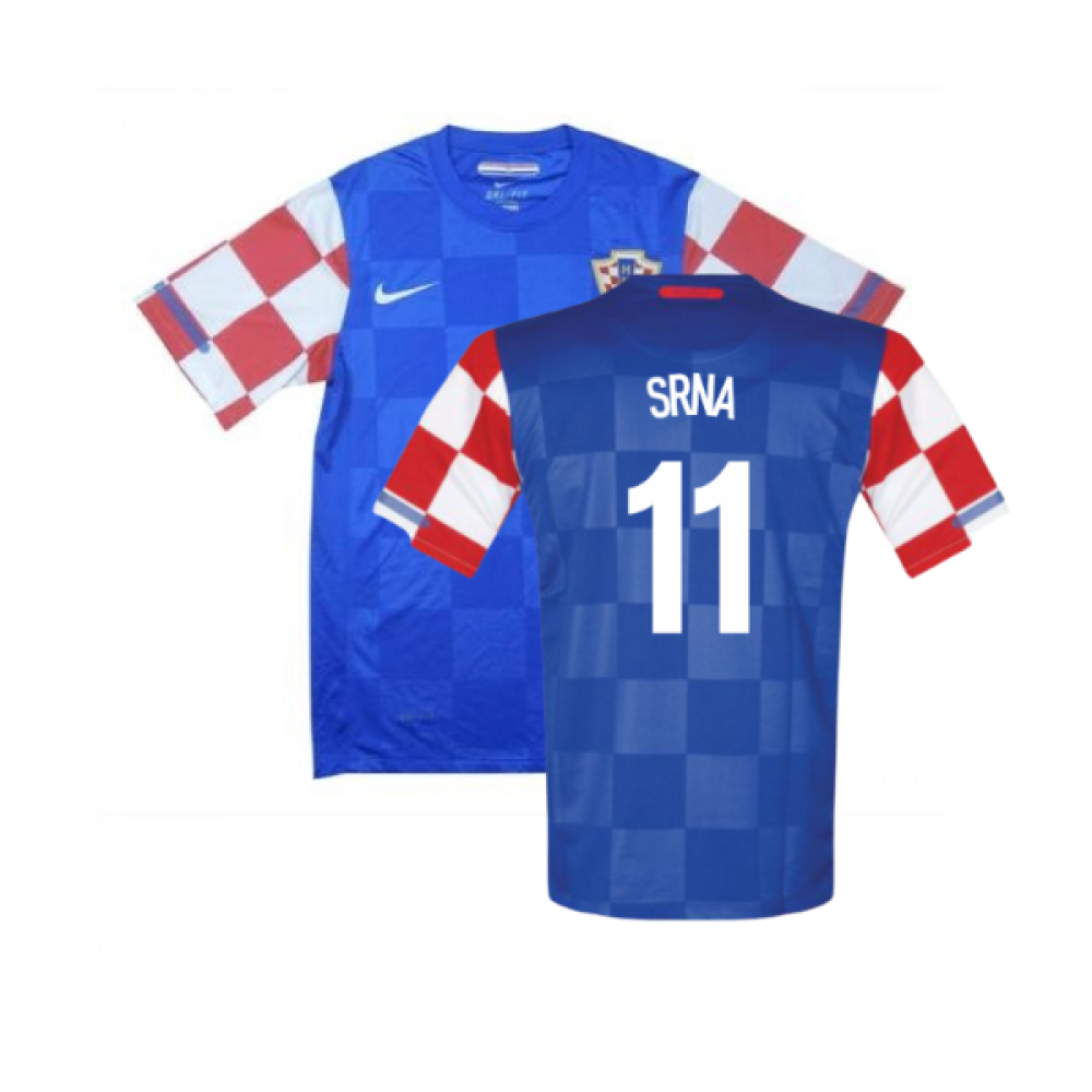Croatia 2010-12 Away Shirt (Excellent) (Srna 11)_0