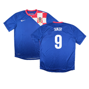 Croatia 2012-14 Away Shirt (S) (Very Good) (Suker 9)_0