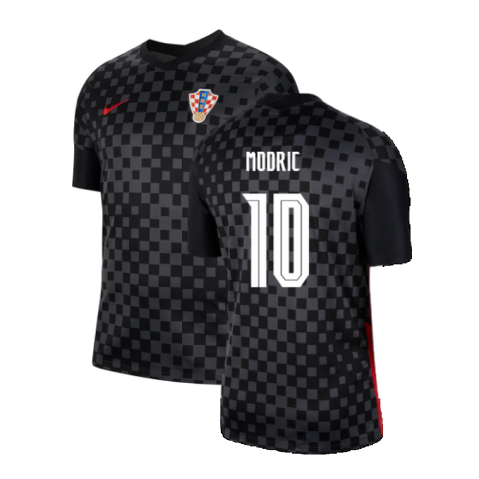 Croatia 2020-21 Away Shirt (S) (MODRIC 10) (Excellent)