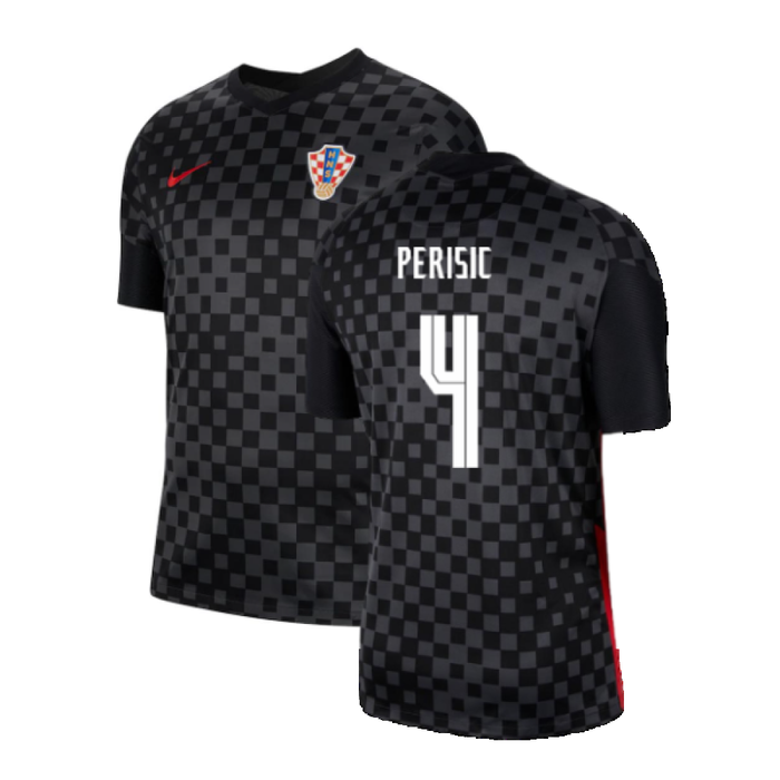 Croatia 2020-21 Away Shirt (S) (PERISIC 4) (Excellent)