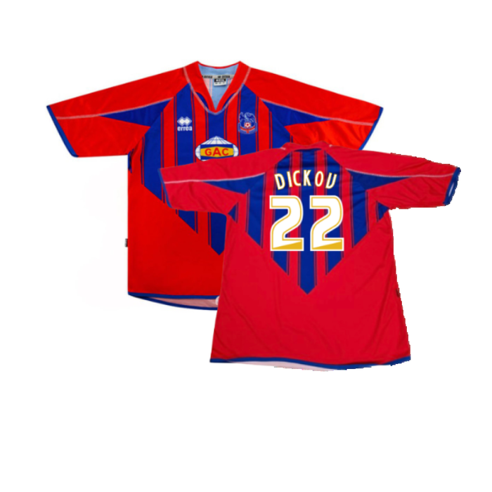 Crystal Palace 2007-08 Home Shirt (S) (Good) (Dickov 22)