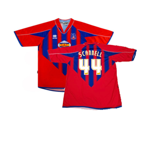 Crystal Palace 2007-08 Home Shirt (S) (Good) (Scannell 44)_0