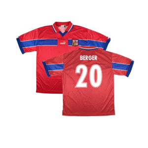 Czech Republic 1998-00 Home Shirt (XL) (Good) (Berger 20)_0